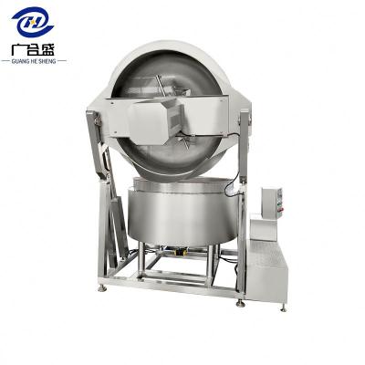 China Vegetable Processing Plant Sell High Quality With Double Agitator Jacket Cooking Electric Jacketed Kettle for sale