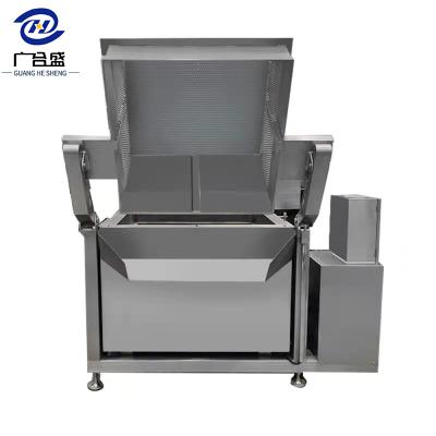 China Vegetable Processing Plant High Grade Squre Blanch Industrial Water Pot Cooking For Meat Bean Vegetable Product for sale