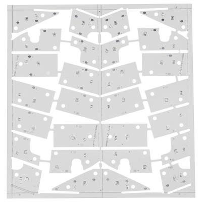 China High Power Panel 18W Custom LED PCB Board For LED Ceiling Lamp for sale