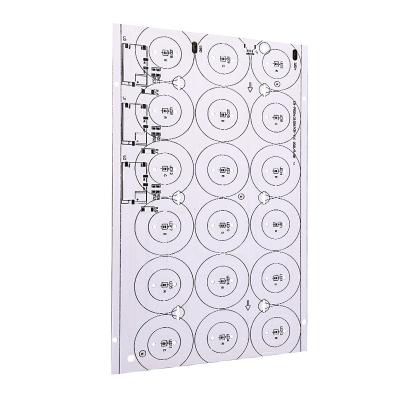 China SMD LED Lighting Double Layer PCB Board Min Line Width 0.1mm for sale