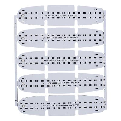 China 12V LED 94v0 Panel PCB Board Custom Rock Light White Silkscreen for sale