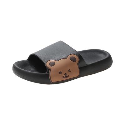 China Wholesale Beach Fashion Trend Bear Trendy Ladies Slippers Comfortable Soft Wear-resistant Summer Outdoor for sale