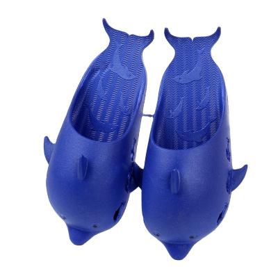 China Good Price Boys And Girls PVC Fashion Dolphin Kids Cartoon Breathable Slippers for sale