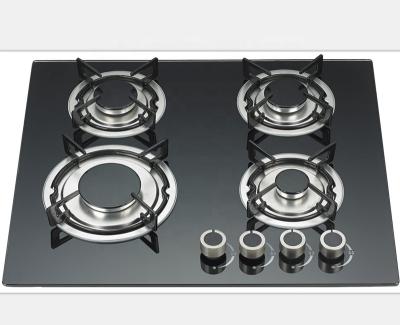 China Hotel 2020 cheap model unit 60cm 4 burners galss gas hob / gas cooktop cooking for sale