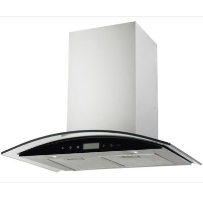 China Hotel Stainless Steel Kitchen Range Touch Control Commercial Hood for sale