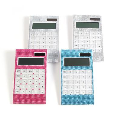 China We can OEM. Manufacturers Custom Office Supplies Luxury Rhinestone Diamond Calculator for sale