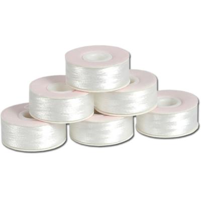 China Machine Embroidery 72SIDELESS Abrasion-Resistant Pre Wound Bobbins For Machine Embroidery for sale