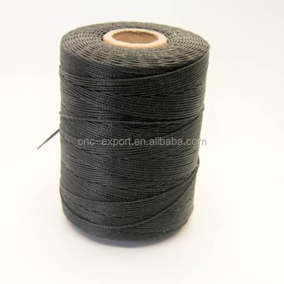 China Abrasion-Resistant Flat Braided Waxed Sewing Thread for sale