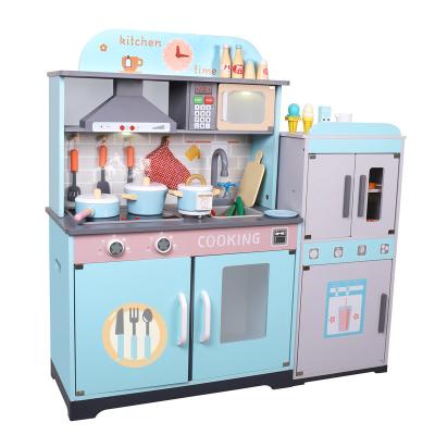 China Kitchen Set Wooden Toy Preschool Toy Children's Simulated Kitchen Educational and Practical Toy for sale