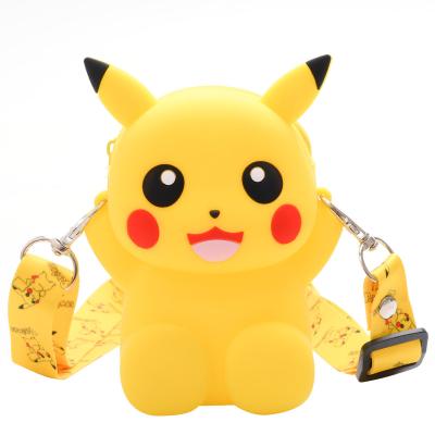 China 2022 New Mini Silicone Pouch Children's Shoulder Bag, Handbag, Cross-body Coin Purse 14*10*5 for sale