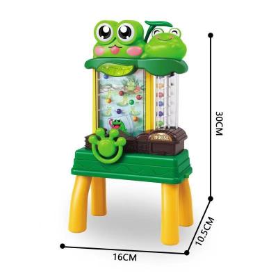 China Electric Frog Early Education Puzzle Pac-Man Early Education Puzzle Adventure Pac-man Game Machine Children's Toys for sale