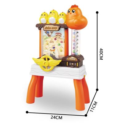 China Electric Early Education Frog Puzzle Adventure Chick Game Machine Children's Toys for sale