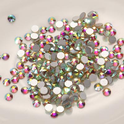 China SS16 1440PCS Round Diy Diamond Glass Flatback Rhinestone for sale