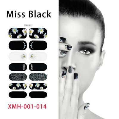 China SDIY Wholesale Nail Manicure Ways Nail Wraps Nail Art Decoration Sticker Nail Polish Strips Private Custom for sale