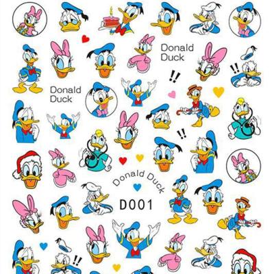 China SDIY Nail Manicure 3D Ways Cartoon Character Series Nail Stickers For Nail Art Decal Decorative for sale