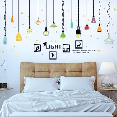 China No Other Items Lamp SK9344 Residue Colorful Creative Decoration Wall Decal Custom Promotional Gift for sale