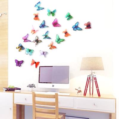 China No Other SK-HD-001 Lovely 3D Butterflies Nursery Kitchen Residue Living Room DIY Home Decoration Wall Stickers for sale