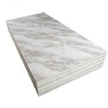 China Eco - Friendly 8*4 Inch High Glossy Waterproof UV Marble Wall Panel Sheet for sale