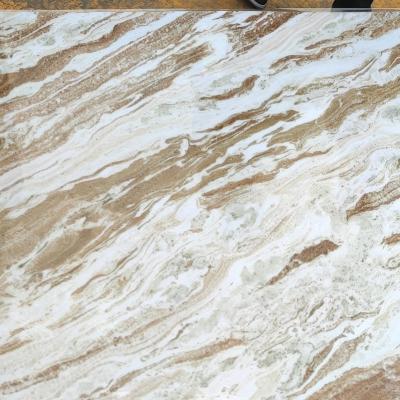 China high mirror pvc marble sheet 3d formaldehyde free smooth decorative printing uv marble sheet for sale