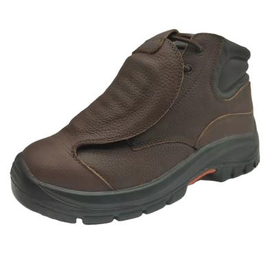 China VOKEA Welders Anti-Slip Safety Reject Work Splash Proof High Temperature Resistant Boots Men Anti-Static Safety Shoes for sale