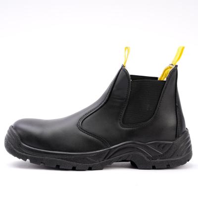 China Fashionable VOKEA Steel Toe Safety Boots Anti-Slip Work Boots Anti-Static Extraction Oil-Resistant Safety Shoes for sale