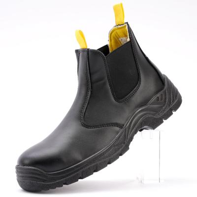 China Vokea Chelsea Safety Boots For Men Anti-skid Steel Shoes Toe Work Shoes Brand Safety Work Boots With Customized for sale