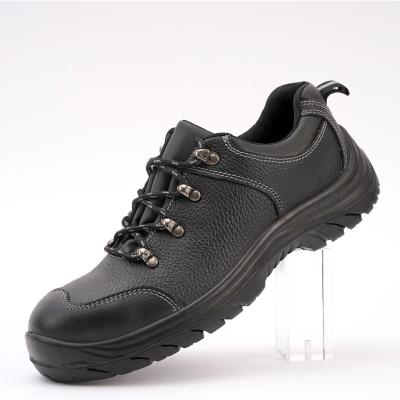 China New Embossed Design Anti-Slip Vokea Insurance Shoe Smash Proof Work Time Whip Leather Safety Shoes for sale