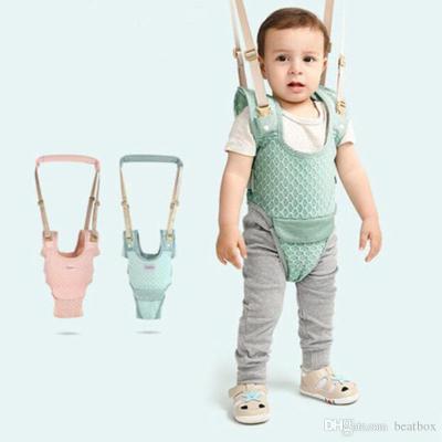 China 100% Cotton Baby Walker Toddler Assistant Learning Walking Belt Soft Comfortable Baby Sling Carrier for sale