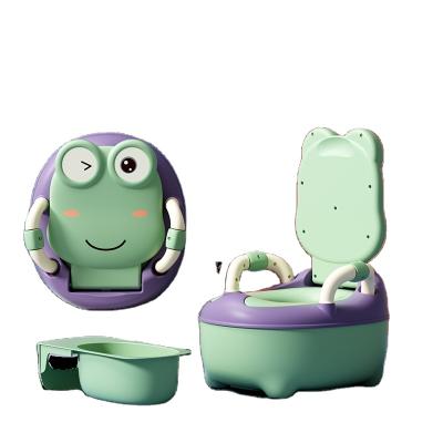 China PP+PU+PPSU Kid Potty Training Chair Plastic PVC PU Cushion Baby Eco-friendly Potty Chair for sale