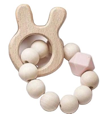 China Soft Toy Organic Animal Wooden Teether Baby Teething Toys For 6-12 Months Teething Toys For Baby for sale