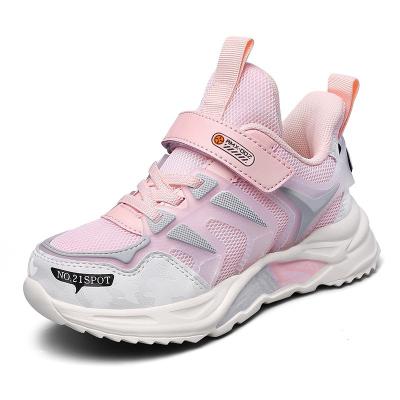 China Hot Selling Children's Sneakers Girls Sports Running Shoes Anti-slippery High Quality Breathable Kids Casual Lightweight Shoes for sale