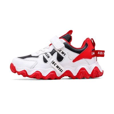 China New Arrivals Anti-slippery Children's Sneakers Light Weight Casual Sports Shoes Big Boy Pupils Children's Sports Shoes Blank Running Shoes for sale