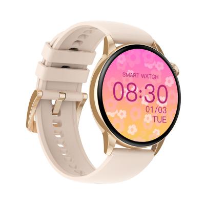 China Touch Screen Lady Android Smart Watch With Health Monitoring 1.3