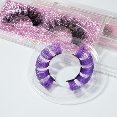 China Different Vendor Box Luxury Packaging Extensions Crisscross 25Mm Mink Eyelashes for sale