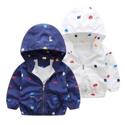 China 100% Waterproof Casual Hot Selling Breathable Anorak Anti-Wrinkle Quick-Drying Polyester Boys Boys Coats for sale