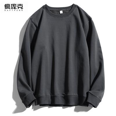 China Custom Clothing Wholesale Cotton Anti-Wrinkle Fashion Mens 100% Long Sleeve Pullover Sweatshirt For Man for sale