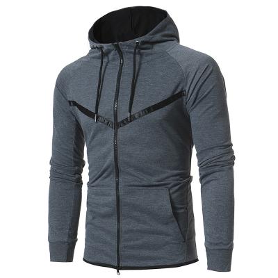 China QUICK DRY Hoody Men's Zipper Sweatshirts Sweater Jacket Tops Casual Hoodie Fleeces Sports for sale