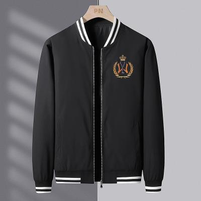 China Custom Made Jackets And Coats Pilot Jacket Men QUICK DRY Baseball Hip Hop Brand Tracksuit Letter Embroidery Casual Letter Embroidery Coats for sale