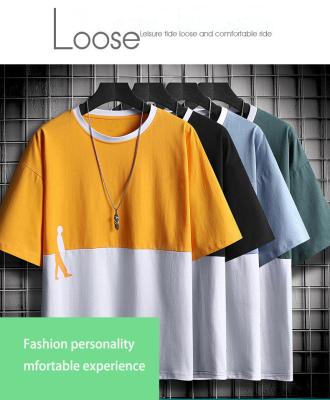 China Wholesale Custom Men's T-shirt Anti-Wrinkle Printing Shirt Graphics Women's Logo T-shirt Men's Tees Oversized White for sale