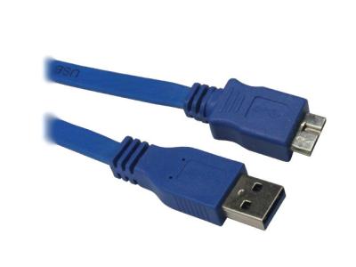 China Flat usb to micro usb cable usb3.0 cable 3m for sale