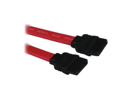 China SATA Data Cables Straight (Red SATA 7P Plug to SATA 7P Plug SATA Cable) for sale