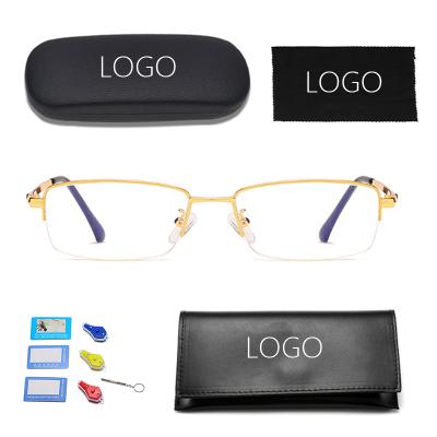 China Fashion Trendy Custom Made Eyewear Optical Frame Anti Glass Blue Light Computer For Men for sale