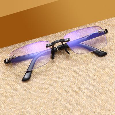 China Thin Optical Frames Adjust Reading Glass Eyewear Wholesale Blue Light Blocking Glasses for sale