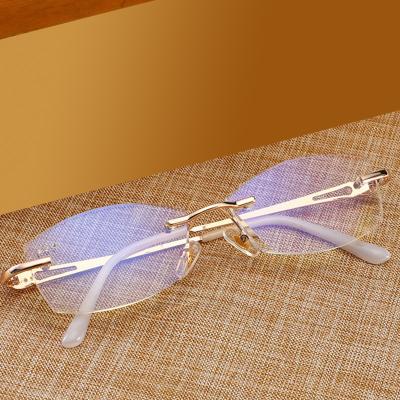 China High Quality Thin Glasses Frames Anti Blue Light Women Glass Computer Reading Glasses for sale