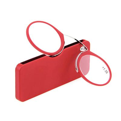 China Fashion Slim TR90 Portable Nose Cut Optical Reading Frame Reading Glass Rest Glass River for sale