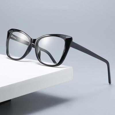 China Oversized Blue Light Ringot Glasses Cat Eye Eyewear Eyeglasses Anti Trendy Fashion for sale