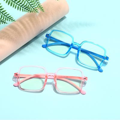 China Fashionable Children Glasses Frames Tr90 Optical Blue Light Blocking Kids Glasses Frame for sale