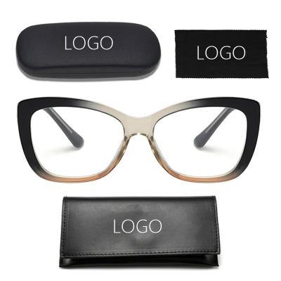 China Tr90 Monocle High Quality Fashionable Cat Eye Eyeglasses Frames River Optical for sale