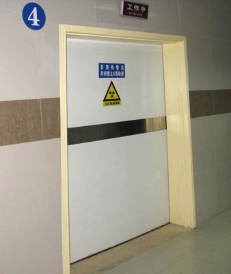 China Modern Stainless Steel Advance ICU Room Door , Lead Glass Door for sale