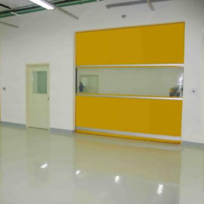 China Modern High Quality GZ PVC Speed ​​Plastic Roller Shutter Door for sale